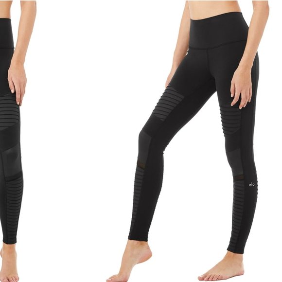 Alo Yoga High waist Moto legging - Picture 2 of 2